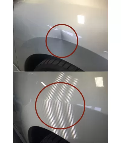 Boyasız Göçük Düzeltme Mitsubishi Çamurluk 