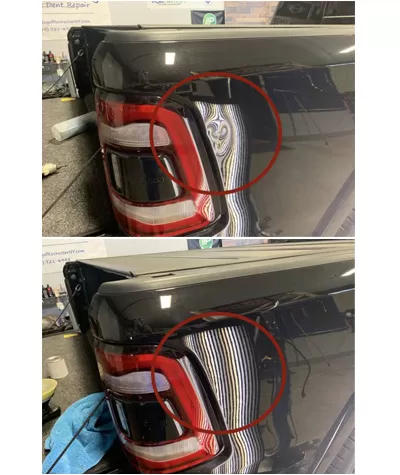 Boyasız Göçük Düzeltme Pikap Stop Yanı