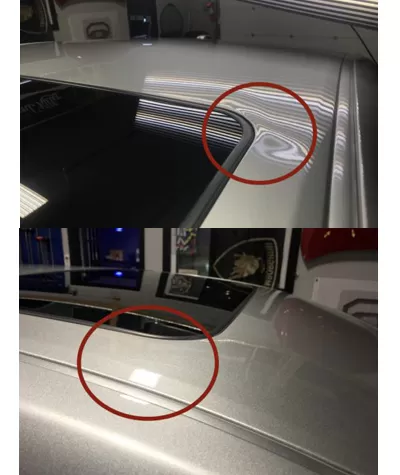 Boyasız Göçük Düzeltme Mercedes Tavan Sacı